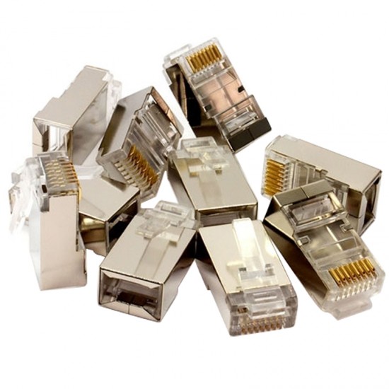 METAL RJ45 CAT6 METAL UÇ 8P/8C 100LÜ PAKET FİYAT