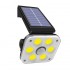 POWERMASTER LF-1750A 54 COB LEDLİ 3 MODLU SENSÖRLÜ SOLAR İNDİKSİYON DUVAR LAMBASI