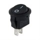 PowerMaster Mini Yuvarlak 2 Pin Işıksız ON-OFF Anahtar IC-134E