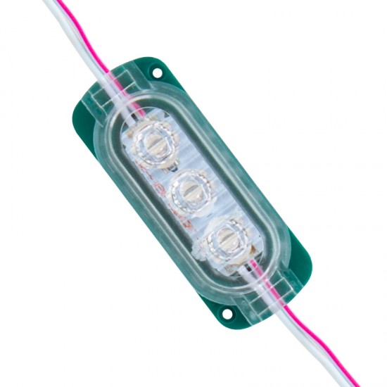 POWERMASTER MODÜL LED 12V 0.6W YEŞİL 2835 65 X 25MM IP65 120LM 160 DERECE