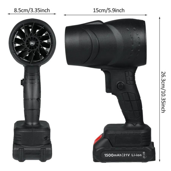 PowerMaster PM-26235 48V Mini Jet Turbo Hava Üfleyici Fan