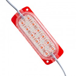 POWERMASTER TEK RENK KIRMIZI MODÜL LED 2835 24 VOLT 2.4 WATT