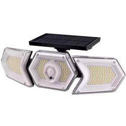 POWERMASTER W774A SOLAR GÜNEŞ ENERJILI 254 COB LEDLİ 3 MODLU BEYAZ INDUKSIYON LAMBASI