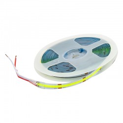 POWERMASTER YEŞİL 5 METRE 12V SOFT COB ŞERİT LED STRIP 200 LED 3000K