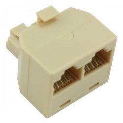 RJ 45 1 ERKEK / 2 DİŞİ ÇEVİRİCİ 8P8C 