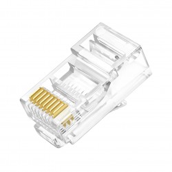 RJ 45 CAT6 SOKET 8P/8C S-LINK SL-RJ460 (100'LÜK PAKET) 