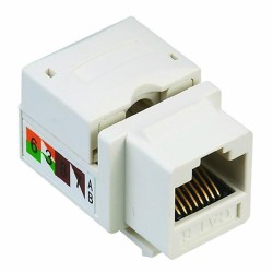 RJ 45 ŞASE UTP CAT6 90 DERECE (KEYSTONE JACK) 8P8C SL-KS60 * SL-KS65 