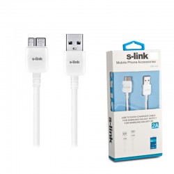 S-LINK SMG-495 NOTE3 DATA+ŞARJ KABLOSU