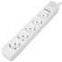 S-Link SPG501S 1.5 Metre Kablolu 750 Joule 1.5 Mm Anahtarlı 5'li Akım Korumalı Priz