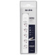 S-Link SPG501S 1.5 Metre Kablolu 750 Joule 1.5 Mm Anahtarlı 5'li Akım Korumalı Priz