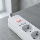 S-Link SPG501S 1.5 Metre Kablolu 750 Joule 1.5 Mm Anahtarlı 5'li Akım Korumalı Priz