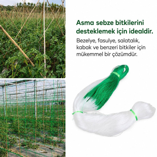 Sunup SN-38884 Bitki Tırmanma Ağı 8x100m