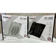 TRAX TD-205 EKRANSIZ MASAÜSTÜ KABLOLU TELEFON