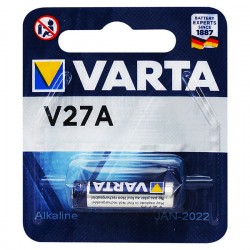 Varta 27A Alkalin 12 Volt Para Pil Tekli 