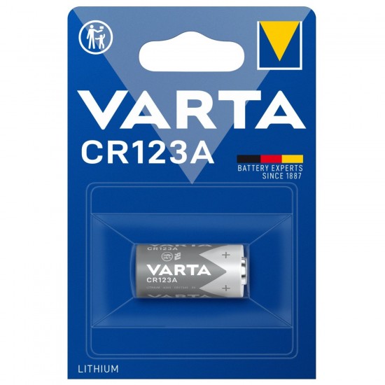 VARTA CR123A 3 VOLT LİTYUM PİL (TEKLİ PAKET FİYATI)