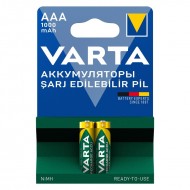 VARTA NI-MH 1.2V 1000 MAH HR03 AAA ŞARJLI 2Lİ İNCE KALEM PİL