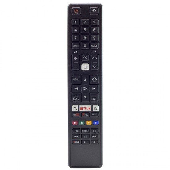 WEKO KL TOSHIBA CT-8069 NETFLIX*YOUTUBE TUŞLU SİYAH LCD/LED TV KUMANDA