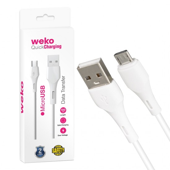 WEKO WK-22017 USB TO MICRO USB 1 MT ŞARJ KABLOSU KUTULU (NO:5)