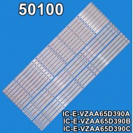 WKSET-5100 35011X8 35012X4 35013X4 IC-E-VZAA65D 16 ADET LED BAR