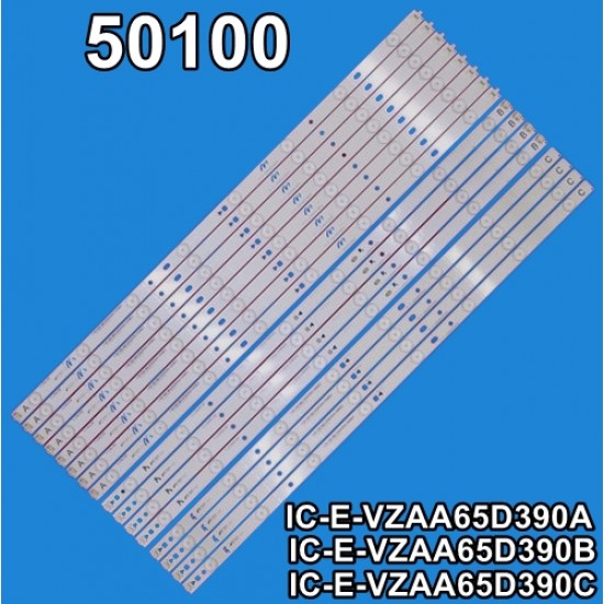 WKSET-5100 35011X8 35012X4 35013X4 IC-E-VZAA65D 16 ADET LED BAR